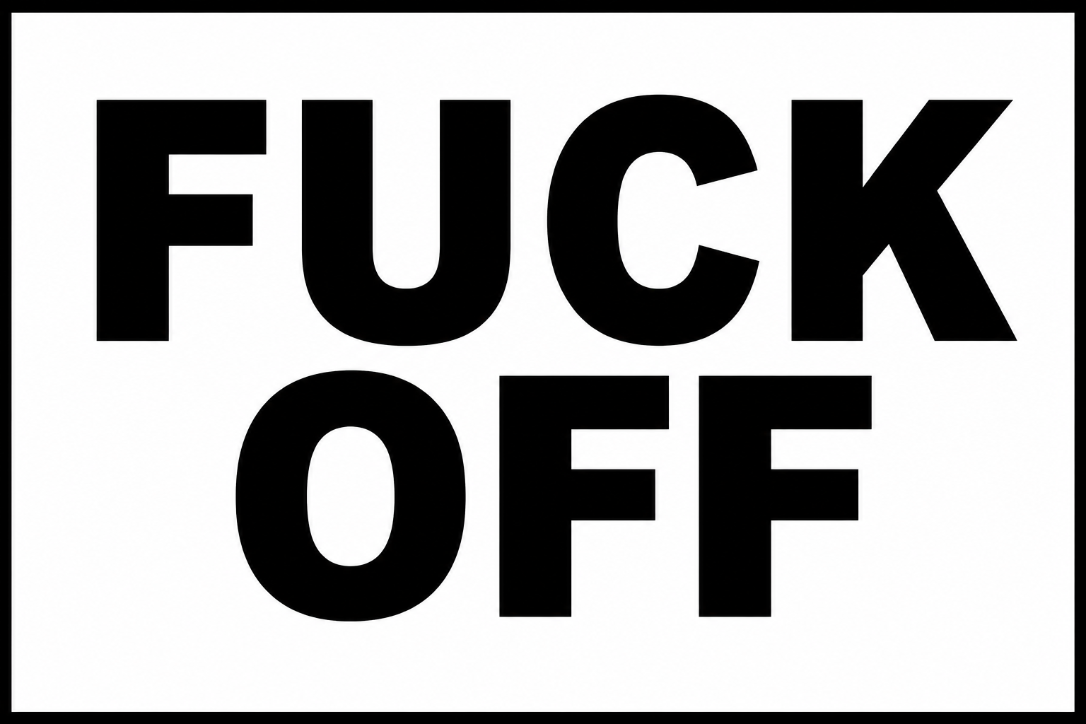 ya... because people suck anyway....