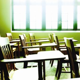 Empty classroom...