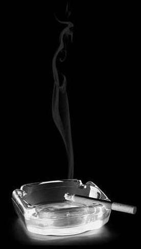 Flimsy Line Of Smoke